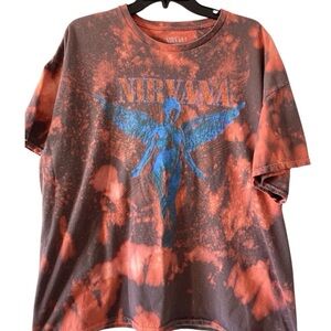 Nirvana VINTAGE In Utero Band Tee XL | 90s Grunge Alt Rock Vintage Vibe